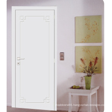 Simple Home Design White Primed Painted Flush Doors for Bathroom Bedroom